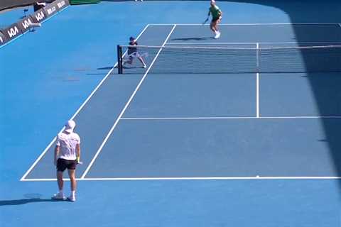 Tennis Star Furious After Ball Boy's Blunder at Australian Open