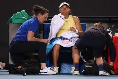 Emma Raducanu battles stomach bug during Australian Open loss