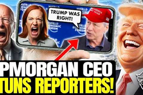 Reporters GASP On-Air As JPMorgan CEO Defends MAGA, Praises Trump, TORCHES Biden:‘Trump Was RIGHT!’