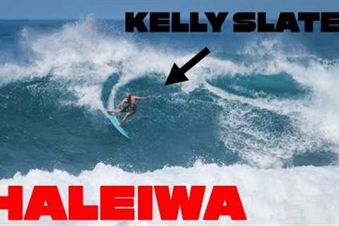 Kelly Slater And Friends Surfing At Haleiwa (4K Raw)