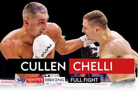 FULL FIGHT! Jack Cullen vs Zak Chelli  British & Commonwealth title 🏆