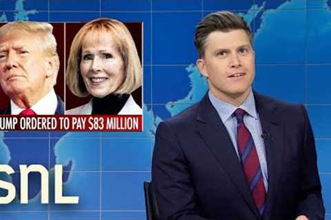 Weekend Update: Trump Ordered to Pay $83 Million, DeSantis Endorses Trump - SNL