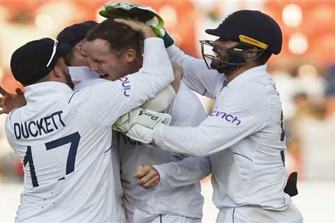 England pull off incredible victory in India as debutant Tom Hartley sets up historic win