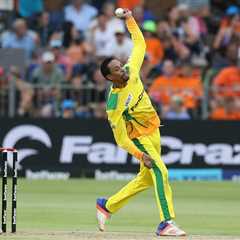 Aaron Phangiso suspended from bowling in SA20 due to illegal action