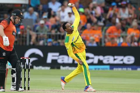 Aaron Phangiso suspended from bowling in SA20 due to illegal action