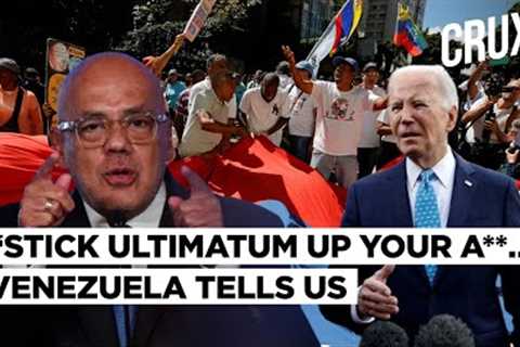 “S**t Yankees”, Venezuela Assembly President Warns Of Strong Response If US Resumes Sanctions