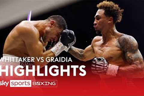 Whittaker puts on a SHOW  Ben Whittaker vs Khalid Graidia  Highlights