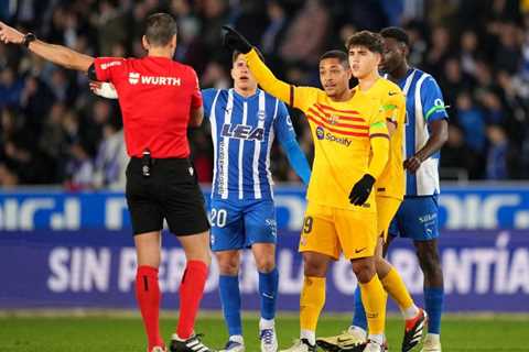 Barcelona will appeal against teenage prodigy’s red card against Alaves