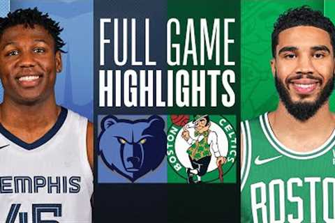 GRIZZLIES at CELTICS | FULL GAME HIGHLIGHTS | February 4, 2024