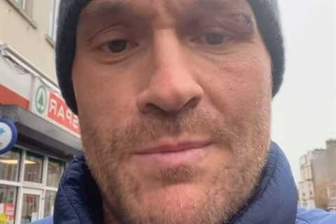 Tyson Fury Returns Home with Horror Eye Cut After Delaying Fight