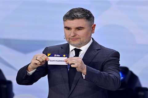 Premier League Cult Hero Looks Unrecognisable Hosting UEFA Nations League Draw as Fans Hail 'Blast..