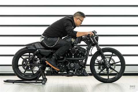 Vantage Velocity: A Harley-Davidson Sportster Roadster by Rough Crafts