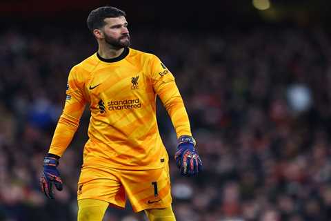 Liverpool Hit with Another Injury Blow as Alisson Ruled Out of Brentford Clash