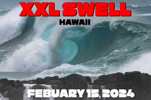 XXL Swell Hits Hawaii (4K Raw)