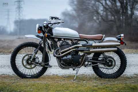 Work in progress: A peek at the Janus Gryffin 450 scrambler prototype