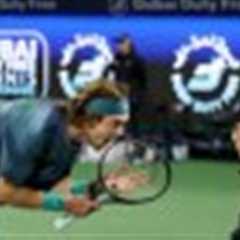 Andrey Rublev Defaulted from Dubai Semifinals