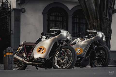 Twinning: A pair of Royal Enfield Continental GT café racers from Mexico