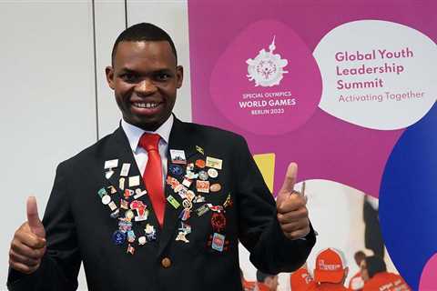 Nyasha Derera Celebrates the 2023 World Games in Berlin