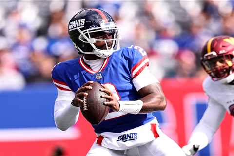 Giants' Tyrod Taylor released from hospital, considered week-to-week