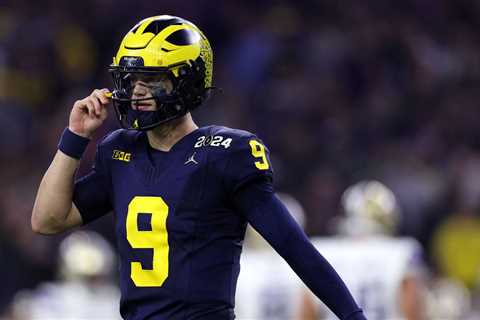 Michigan quarterback J.J. McCarthy confirms he met with Seahawks at NFL Combine