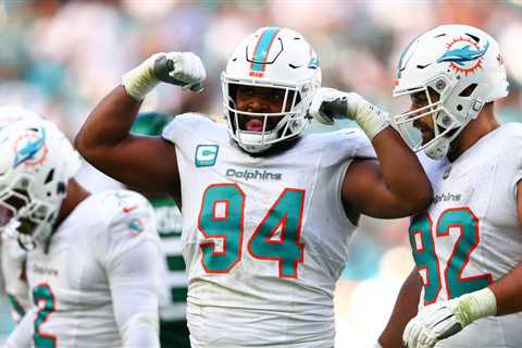 General manager Chris Grier believes the Dolphins have the resources to keep Christian Wilkins in..