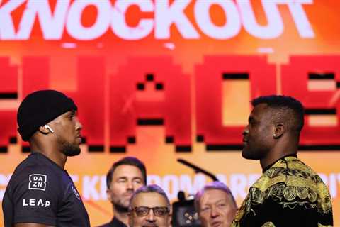 Anthony Joshua vs. Francis Ngannou: 5 questions (and answers)