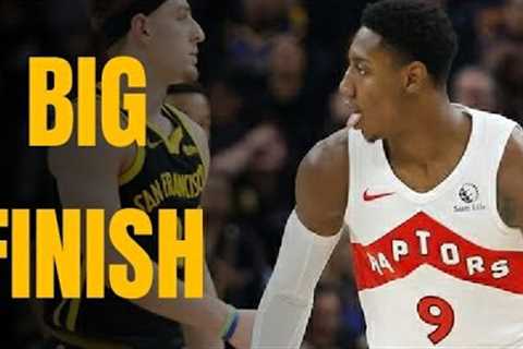 I'M INTERESTED TO SEE HOW RJ BARRETT FINISHES THE SEASON