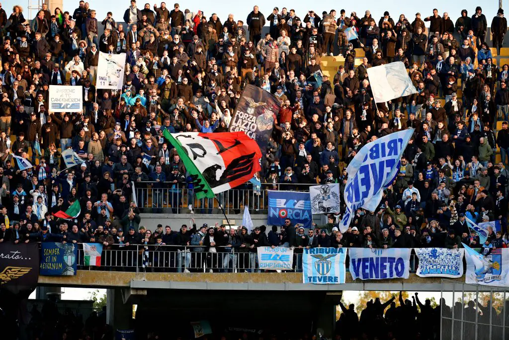 Lazio fans sing fascist chants in Germany ahead of Champions League clash against Bayern Munich