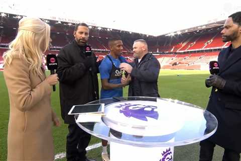 Ashley Young Walks Out of Live TNT Sports Interview After Joleon Lescott Quip Following Everton’s..