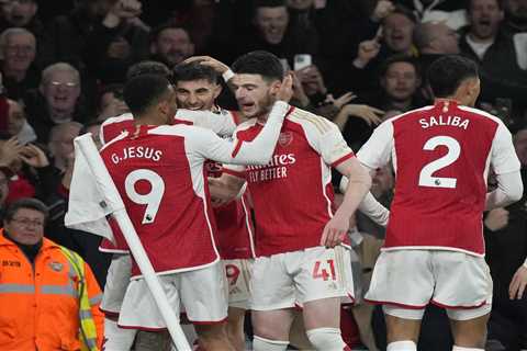 Arsenal Tops Premier League After Dramatic Win Over Brentford