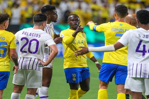 Shocking Moment as Sadio Mane Grabs Rival by THROAT During Tense Match