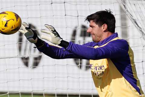 Thibaut Courtois Leaves Real Madrid Training in Tears After Suffering New Injury