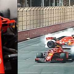 Must-see: Charles Leclerc and Carlos Sainz performing ‘donuts’ in Jeddah with Ferrari SF21