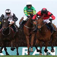 Horaces Pearl wins the Weatherbys Hunt at Aintree Grand National Festival
