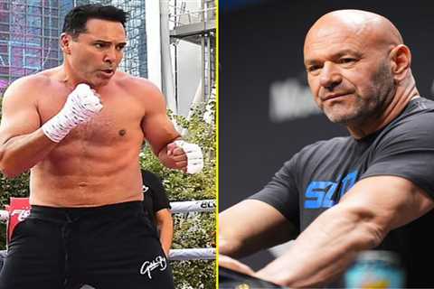 Dana White shut down Oscar De La Hoya’s comeback fight against UFC legend Georges St-Pierre with..