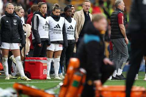 Arsenal’s Maanum stable after collapsing during Women’s League Cup final