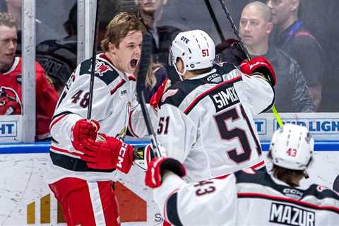 Griffins come back to drop IceHogs in OT | TheAHL.com