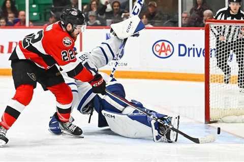 Pilon’s heroics give Senators first series win | TheAHL.com