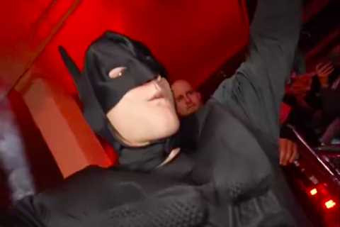 MMA Star Max Holzer Wins in Batman Costume, Gifts Opponent Chocolate Bar