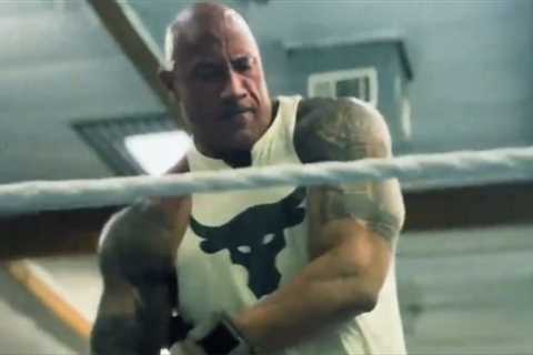 Dwayne ‘The Rock’ Johnson Spotted Training Hard For Upcoming Mark Kerr Biopic