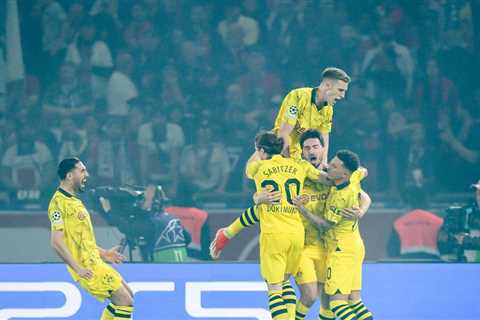 Breaking: Borussia Dortmund takes down PSG 2-0 on aggregate to advance to the Champions League final