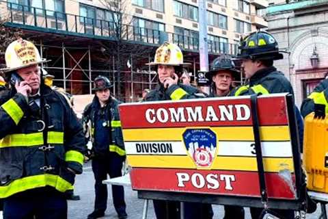 FDNY Manhattan All Hands Box 7310 Train Derailment IRT 1/2/3 Train Collision