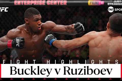 DOMINANT WIN! 💪  Joaquin Buckley vs Nursulton Ruziboev  UFC Fight Night Highlight