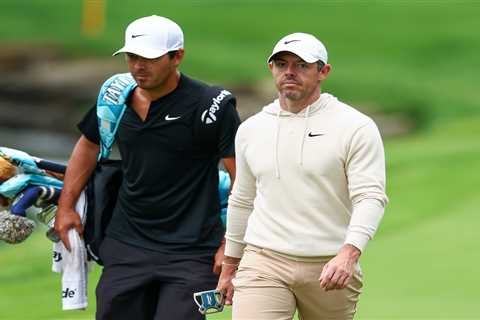 Rory McIlroy speaks for first time & refuses to take questions about divorce from Erica Stoll..