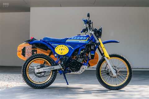 Beach Boy: A surf-ready Yamaha WR155R scrambler from Thailand