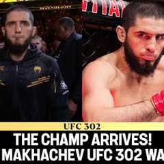 Undisputed Lightweight King Islam Makhachev walkout ahead of UFC 302 👑