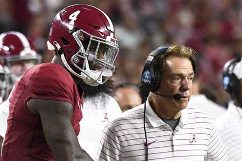 Alabama's Nick Saban details how QB Jalen Milroe has grown since benching