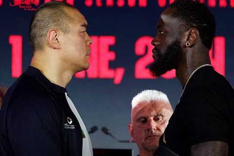 Zhang Stops wilder in five