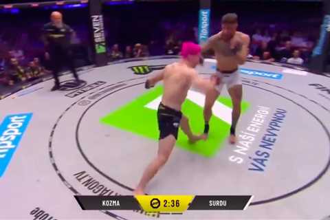 MMA Star Ion Surdu Knocks Out Opponent Cold with Faceplant