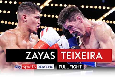 FULL FIGHT! Xander Zayas vs Patrick Teixeira